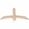 Ekena Millwork Bellingham Smooth Timber Gable Bracket, Douglas Fir, 36"W x 21"H x 1 1/2"D x 3 1/2"F, 14/12 Pitch GBW036X21X0204BEL00SDF - alternate 5